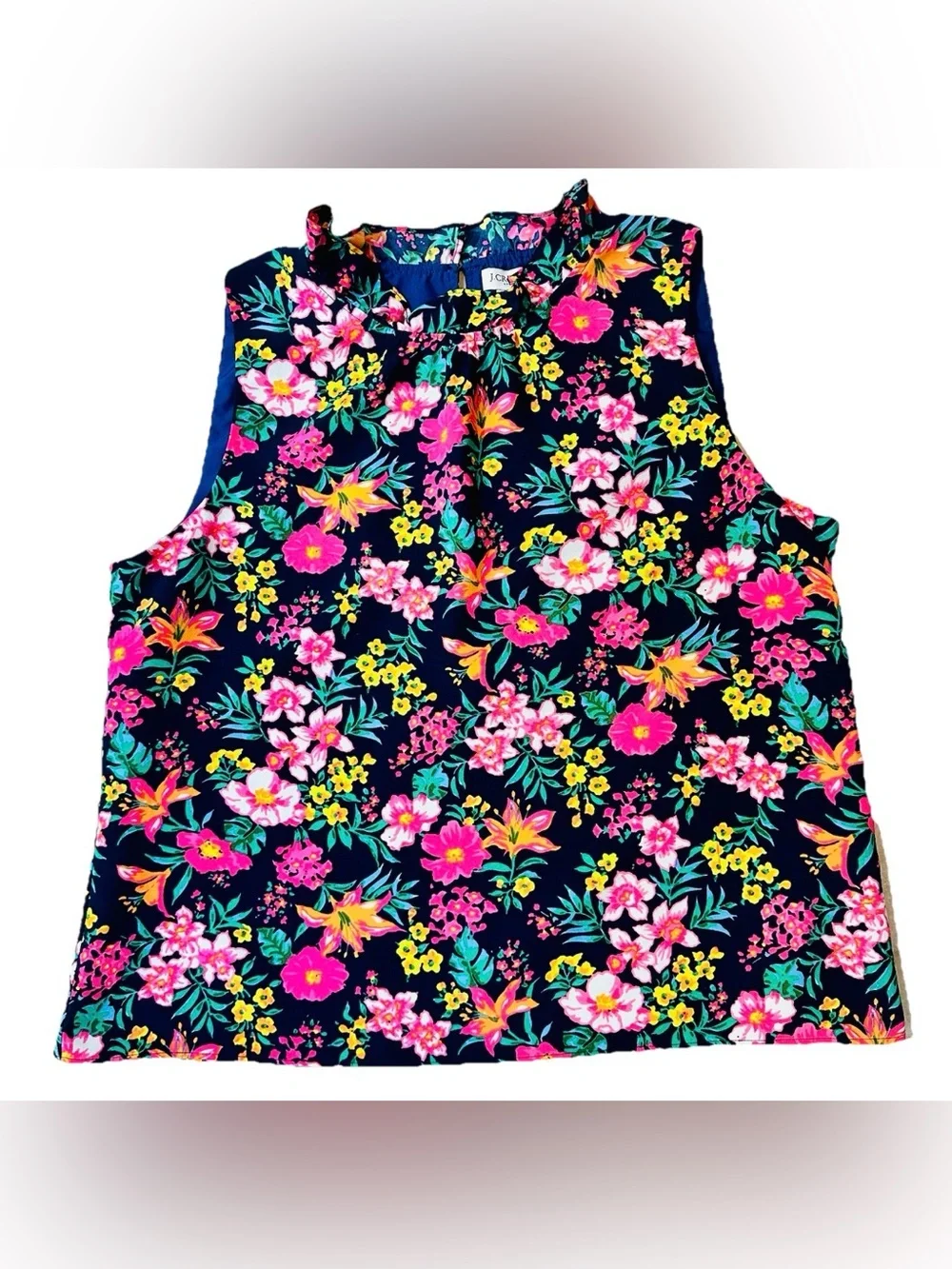 J. Crew sleeveless mock